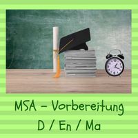 MSA Vorbereitung Mittlerer Schulabschluss